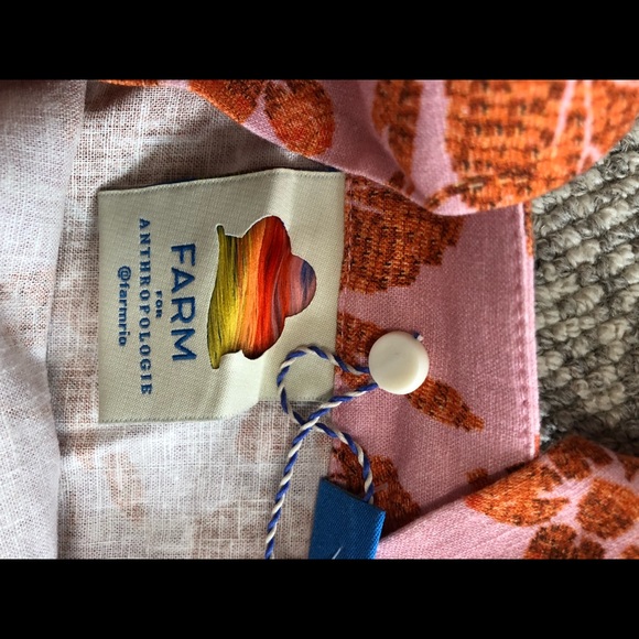 Tropical Flower Print Dress by Farm for Anthropologie - Picture 3 of 5